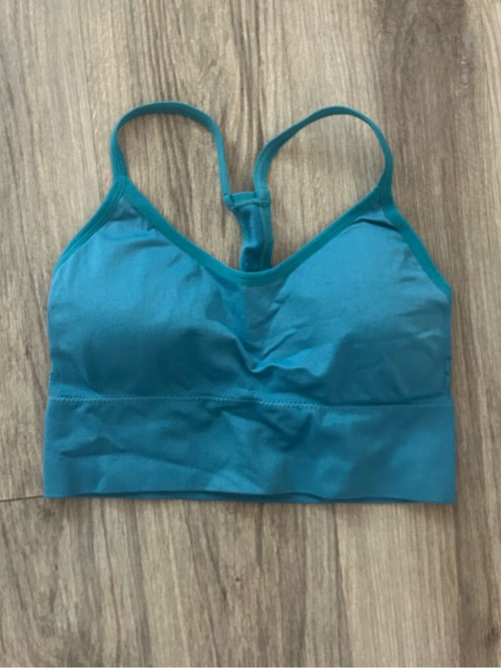 Teal Women’s Sports Bra - Supportive Racerback